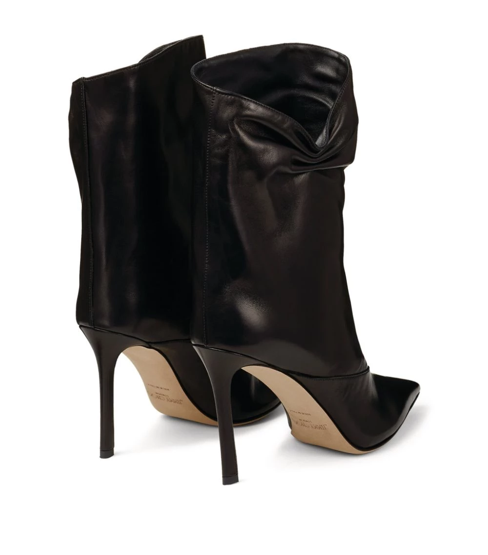 Flash Sale ⌛ Jimmy Choo Oriel 95 Leather Boots BLACK Ankle Boots ✨ 4 Flash Sale ⌛ Jimmy Choo Oriel 95 Leather Boots BLACK Ankle Boots ✨ - Image 4