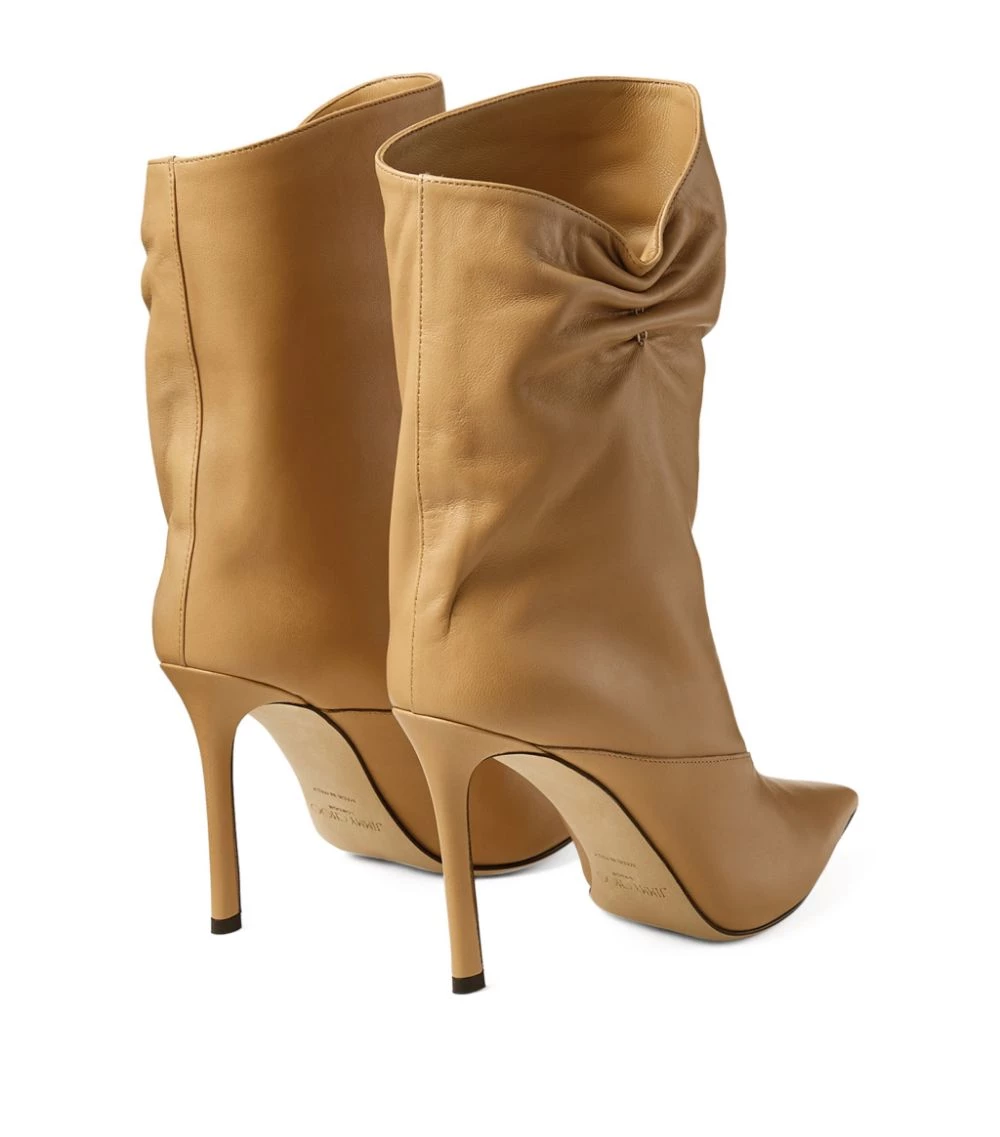 Wholesale π₯ Jimmy Choo Oriel 95 Leather Boots CARAMEL Ankle Boots β 4 Wholesale π₯ Jimmy Choo Oriel 95 Leather Boots CARAMEL Ankle Boots β - Image 4