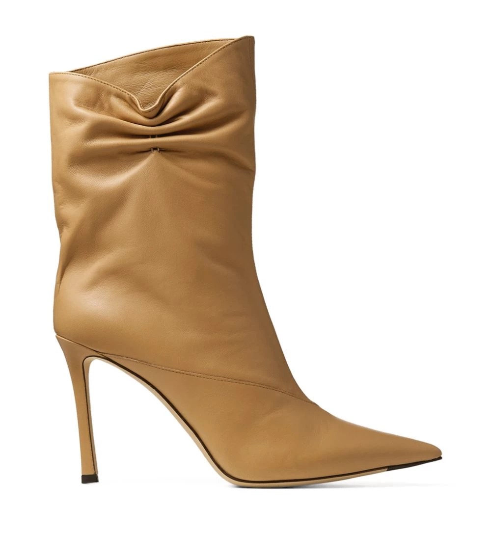 Wholesale π₯ Jimmy Choo Oriel 95 Leather Boots CARAMEL Ankle Boots β 1 Wholesale π₯ Jimmy Choo Oriel 95 Leather Boots CARAMEL Ankle Boots β