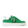 Buy ❤️ Jimmy Choo Osaka Suede Sneakers V MALACHITE/WHITE/CR Low-Top Sneakers 🎁
