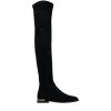 Coupon 👍 Jimmy Choo Palina Over-The-Knee Boots BLACK Over the Knee Boots ❤️
