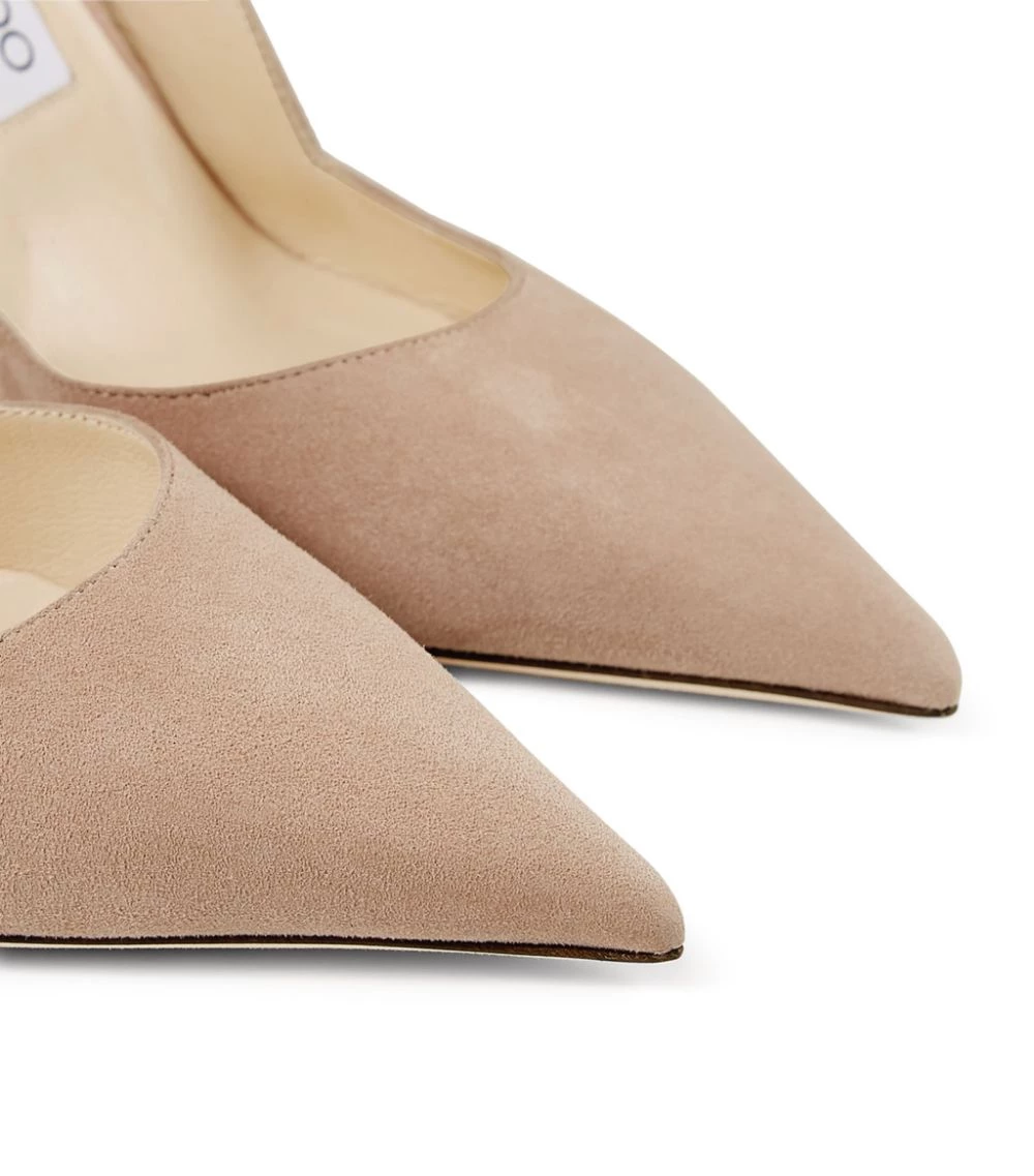 Discount π― Jimmy Choo Ray 100 Suede Pumps BALLET PINK/BALLET P Slingback π Heels π 3 Discount π― Jimmy Choo Ray 100 Suede Pumps BALLET PINK/BALLET P Slingback π Heels π - Image 3