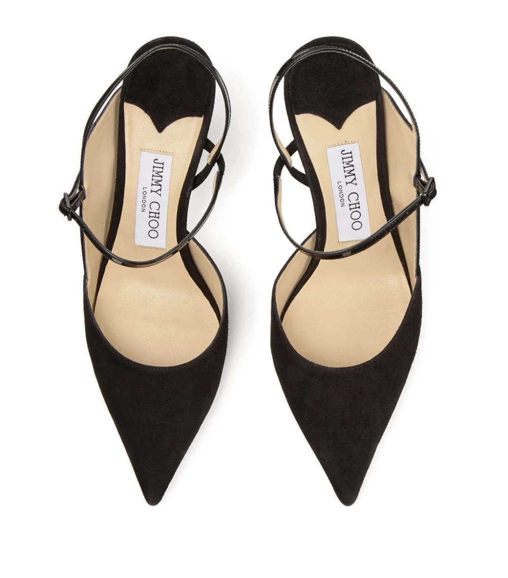 Budget π Jimmy Choo Ray 65 Suede Pumps BLACK/BLACK Slingback π Heels π 3 Budget π Jimmy Choo Ray 65 Suede Pumps BLACK/BLACK Slingback π Heels π - Image 3