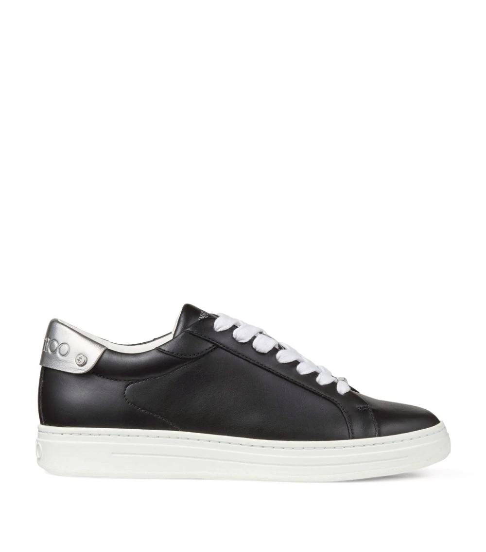 Best deal โญ Jimmy Choo Rome Leather Sneakers V BLACK/SILVER Low-Top Sneakers ๐งจ 1 Best deal โญ Jimmy Choo Rome Leather Sneakers V BLACK/SILVER Low-Top Sneakers ๐งจ