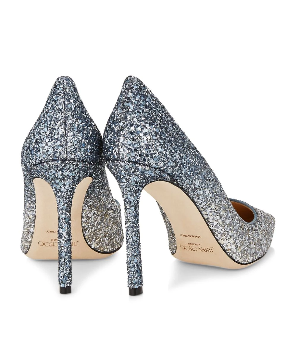 Best reviews of π€© Jimmy Choo Romy 100 Glitter Pumps silver/dusk blue Courts π 2 Best reviews of π€© Jimmy Choo Romy 100 Glitter Pumps silver/dusk blue Courts π - Image 2