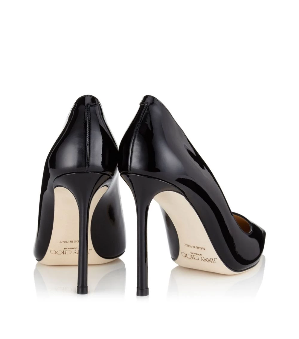 Outlet βοΈ Jimmy Choo Romy 100 Leather Pumps BLACK Courts π 2 Outlet βοΈ Jimmy Choo Romy 100 Leather Pumps BLACK Courts π - Image 2