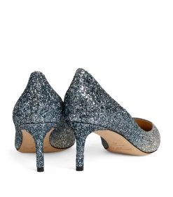 Outlet 👏 Jimmy Choo Romy 60 Glitter Pumps silver/dusk blue Courts ✔️ -Jimmy Choo Sales jimmy choo romy 60 glitter pumps 14857243 32788701 1000