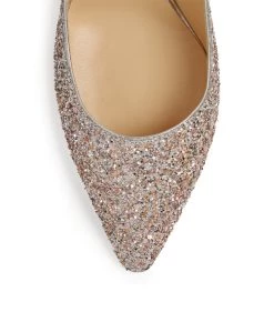 Outlet 👏 Jimmy Choo Romy 85 Glitter Pumps VIOLA MIX Courts 🔥 -Jimmy Choo Sales jimmy choo romy 85 glitter pumps 14857676 27092394 1000