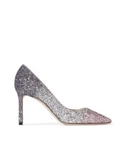 Best reviews of 😍 Jimmy Choo Romy 85 Glitter Pumps BALLET PINK/SILVER/A Courts 💯