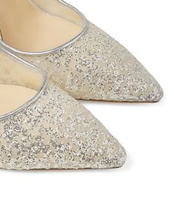 Budget 🌟 Jimmy Choo Romy 85 Glitter Pumps SILVER/SILVER Courts 🤩 -Jimmy Choo Sales jimmy choo romy 85 glitter pumps 16276662 32832036 1000