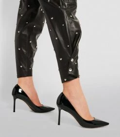 Budget 🌟 Jimmy Choo Romy 85 Patent Pumps BLACK Courts 😍 -Jimmy Choo Sales jimmy choo romy 85 patent pumps 14804810 32311705 1000