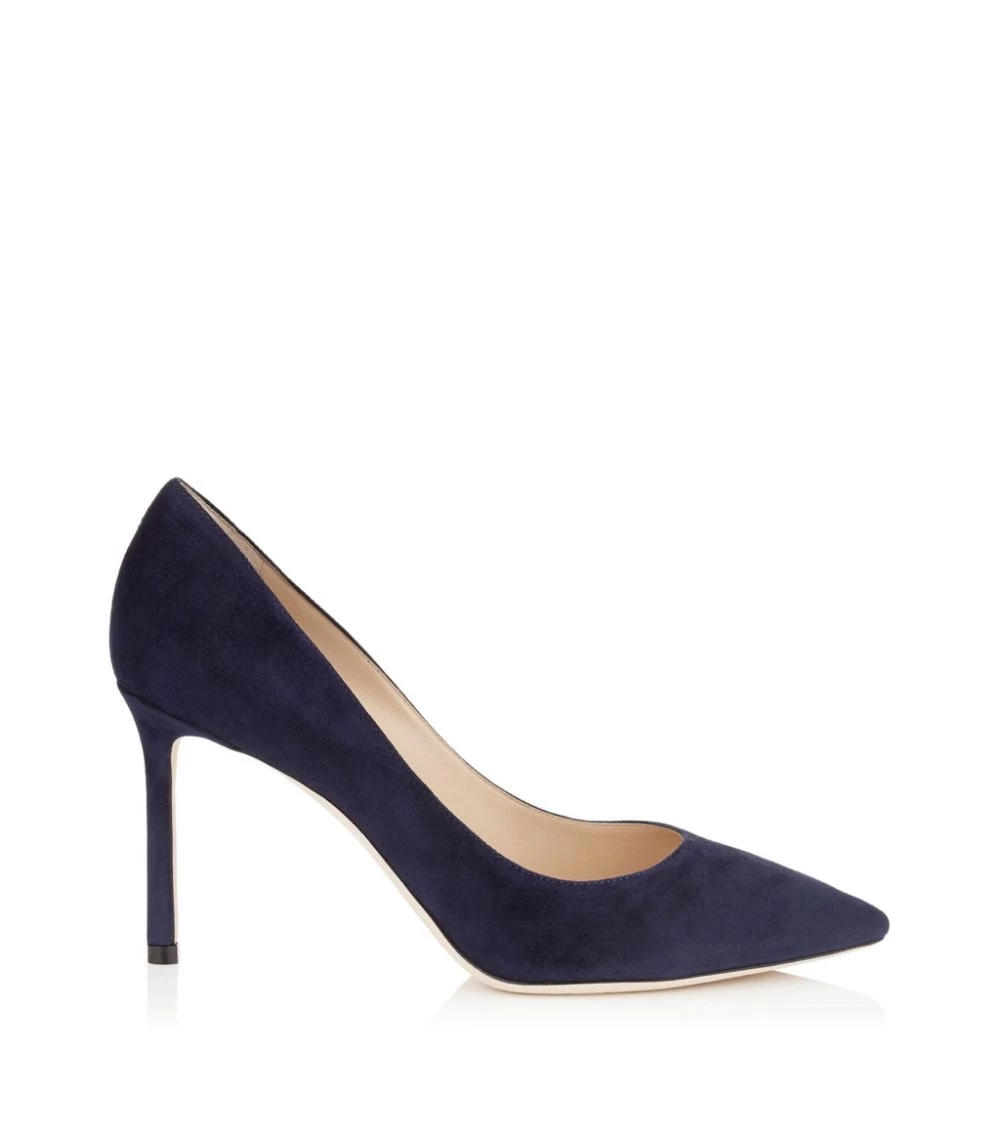 Deals ✔️ Jimmy Choo Romy 85 Suede Pumps NAVY Courts ✔️ 1 Deals ✔️ Jimmy Choo Romy 85 Suede Pumps NAVY Courts ✔️