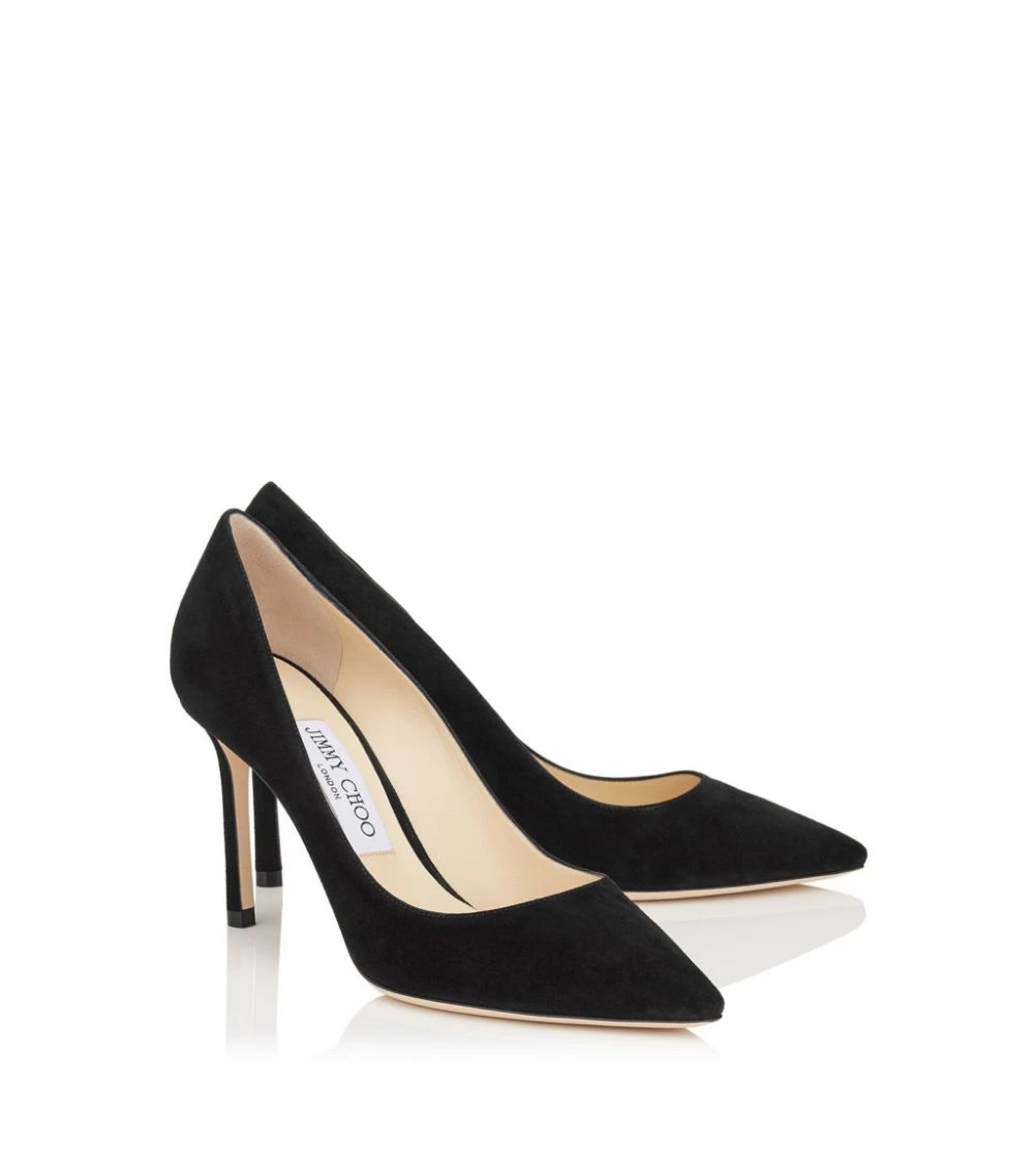 Budget π― Jimmy Choo Romy 85 Suede Pumps BLACK Courts π€© 2 Budget π― Jimmy Choo Romy 85 Suede Pumps BLACK Courts π€© - Image 2