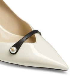 Outlet ✨ Jimmy Choo Rosalia 65 Patent Leather Pumps Latte/black Courts 🎁 -Jimmy Choo Sales jimmy choo rosalia 65 patent leather pumps 16905162 33535548 1000