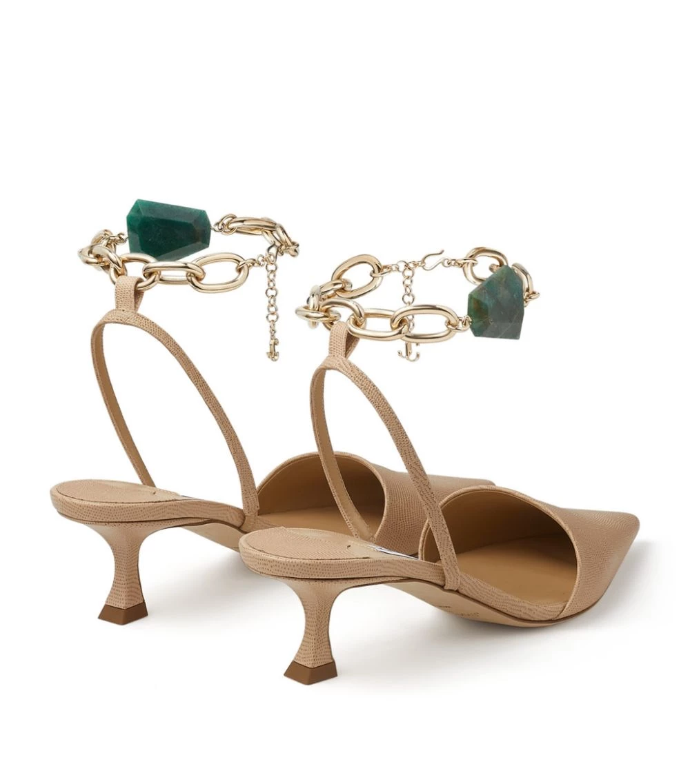 Best reviews of π Jimmy Choo Rue 50 Leather Slingback Sandals BARLEY Heeled Sandals π 2 Best reviews of π Jimmy Choo Rue 50 Leather Slingback Sandals BARLEY Heeled Sandals π - Image 2