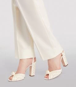 Best reviews of ⌛ Jimmy Choo Sacaria 100 Pearl-Embellished Satin Sandals WHITE/WHITE Heel Sandals 🌟 -Jimmy Choo Sales jimmy choo sacaria 100 pearl embellished satin sandals 16906083 34367266 1000