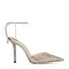 Coupon 🛒 Jimmy Choo Saeda 100 Pumps ROSE MIX/CRYSTAL HON Courts ✔️