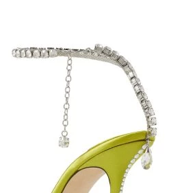 Best Sale ⌛ Jimmy Choo Saeda 100 Satin Pumps LIME/CITRINE Courts 🧨 -Jimmy Choo Sales jimmy choo saeda 100 satin pumps 17700970 37486488 1000