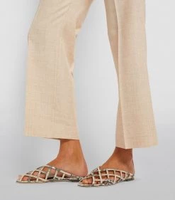 Cheapest 🎁 Jimmy Choo Sai Leather Flats NATURAL/CHAMPAGNE Ballet Flats 🤩 -Jimmy Choo Sales jimmy choo sai leather flats 16663079 32806737 1000