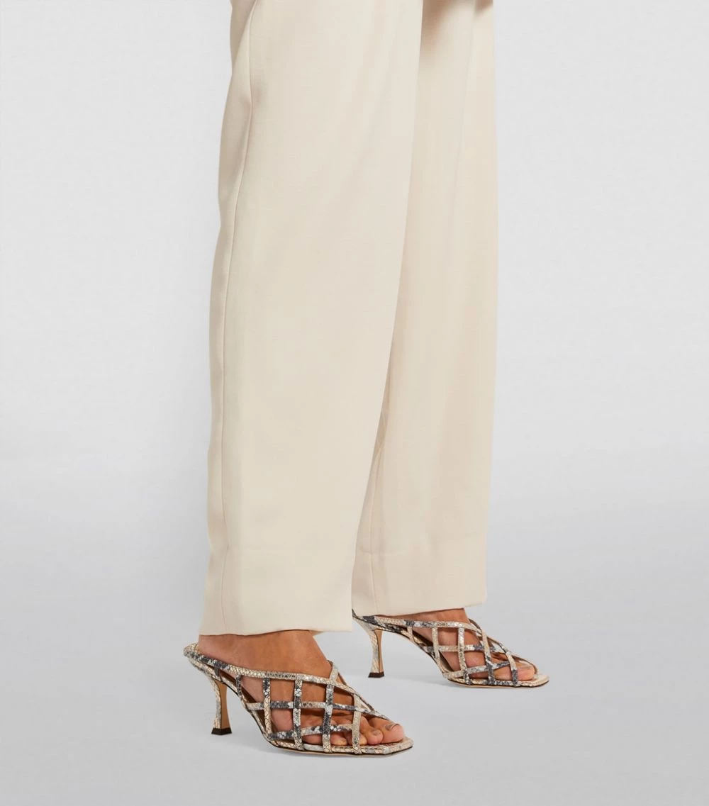 Wholesale β€οΈ Jimmy Choo Saila 70 Leather Mules NATURAL/CHAMPAGNE π 4 Wholesale β€οΈ Jimmy Choo Saila 70 Leather Mules NATURAL/CHAMPAGNE π - Image 4