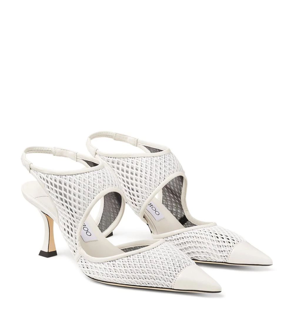 Flash Sale βοΈ Jimmy Choo Sally 70 Leather Mules LATTE Heeled Mules π 4 Flash Sale βοΈ Jimmy Choo Sally 70 Leather Mules LATTE Heeled Mules π - Image 4