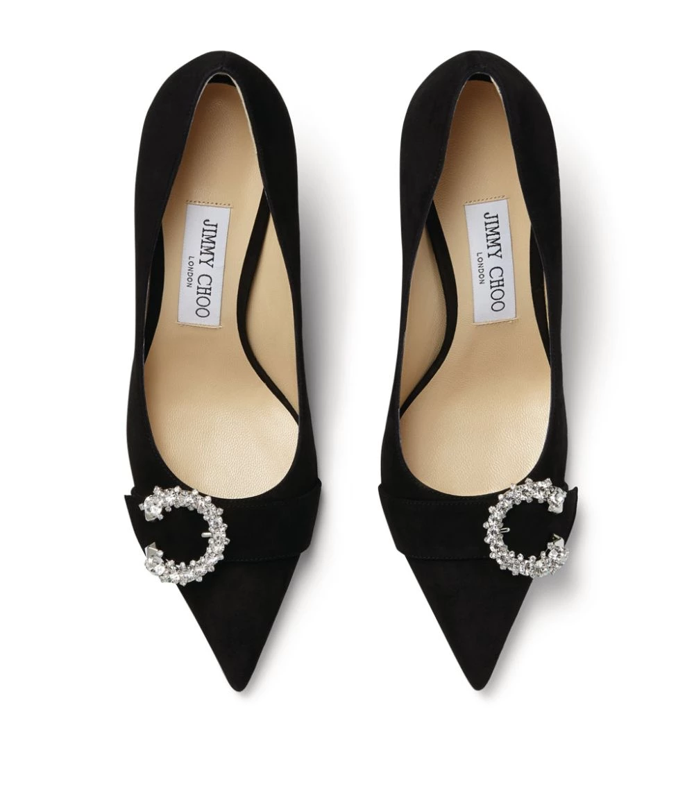 Deals π Jimmy Choo Saresa 85 Suede Pumps BLACK Courts π 3 Deals π Jimmy Choo Saresa 85 Suede Pumps BLACK Courts π - Image 3