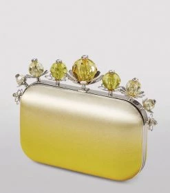 Hot Sale ⌛ Jimmy Choo Satin Cloud Clutch Bag SUNBLEACHED DEGRADE Clutch Bags 🌟 -Jimmy Choo Sales jimmy choo satin cloud clutch bag 16884644 33475745 1000