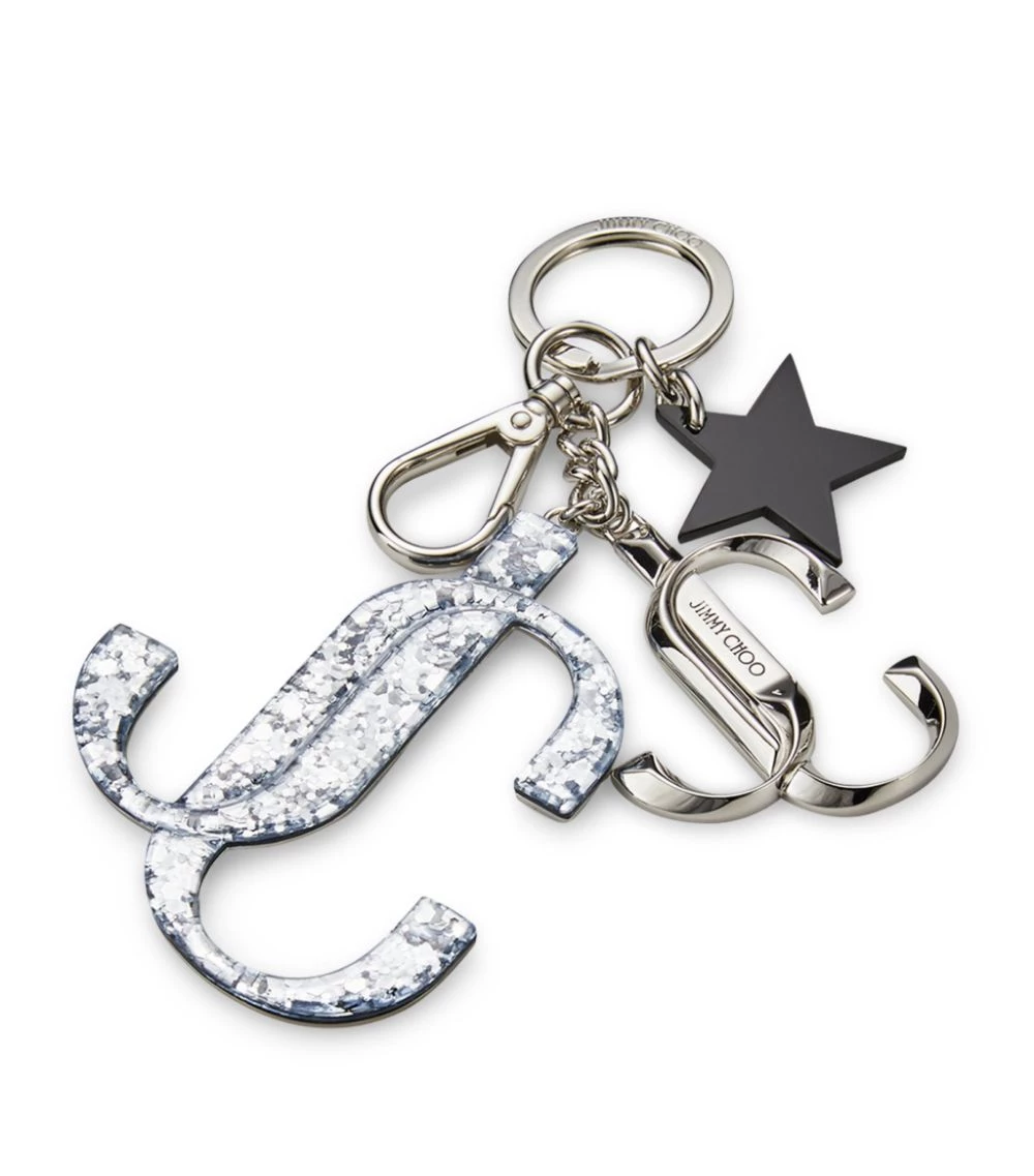 Cheap π Jimmy Choo Silver Engraved Keyring SILVER/GLITTER BUTTE Keychains π€© 1 Cheap π Jimmy Choo Silver Engraved Keyring SILVER/GLITTER BUTTE Keychains π€©