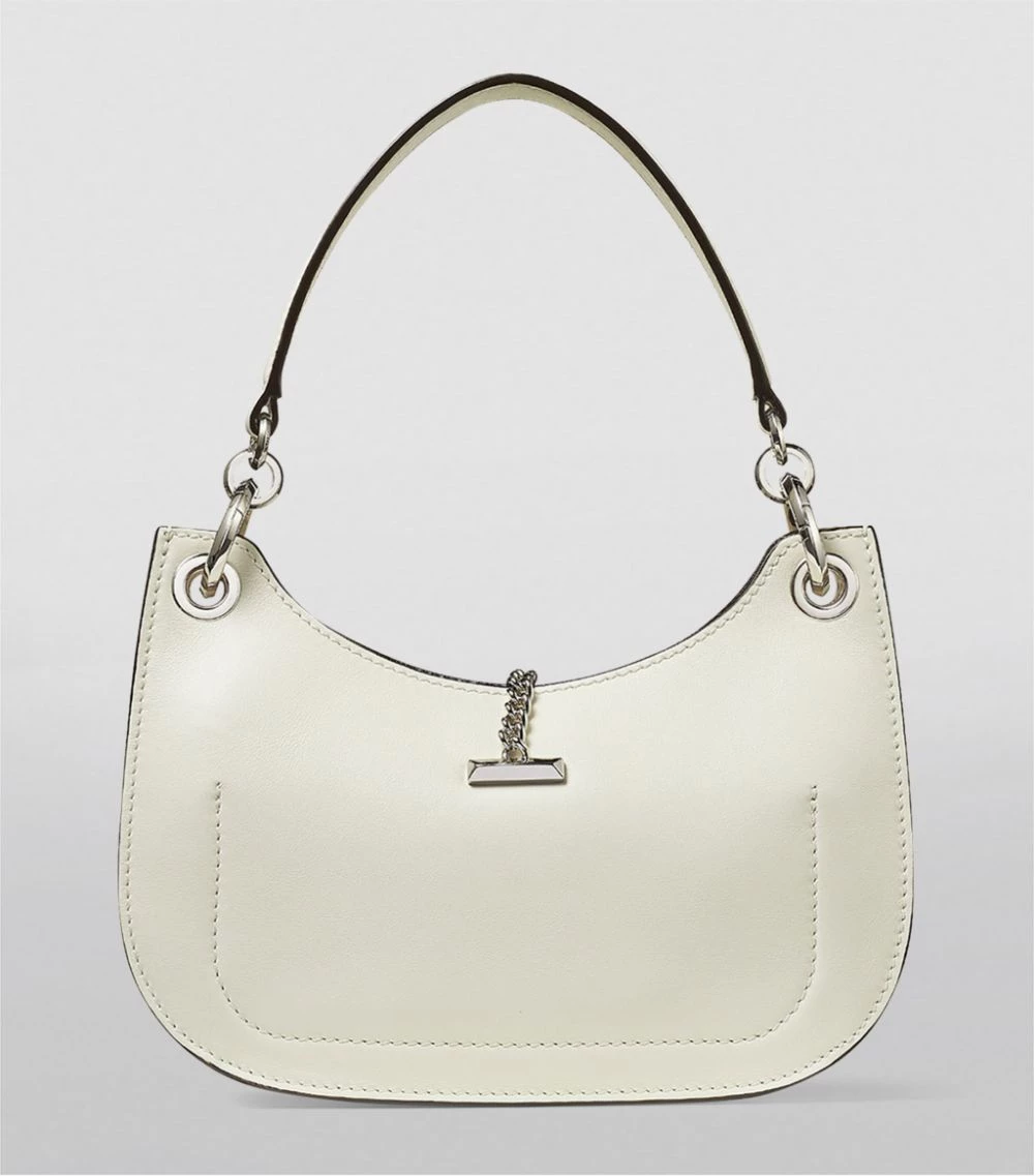 Deals ❤️ Jimmy Choo Small Leather Varenne Hobo Shoulder Bag LATTE/LATTE Shoulder Bags ⭐ 5 Deals ❤️ Jimmy Choo Small Leather Varenne Hobo Shoulder Bag LATTE/LATTE Shoulder Bags ⭐ - Image 5