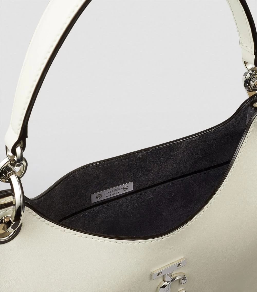 Deals ❤️ Jimmy Choo Small Leather Varenne Hobo Shoulder Bag LATTE/LATTE Shoulder Bags ⭐ 2 Deals ❤️ Jimmy Choo Small Leather Varenne Hobo Shoulder Bag LATTE/LATTE Shoulder Bags ⭐ - Image 2