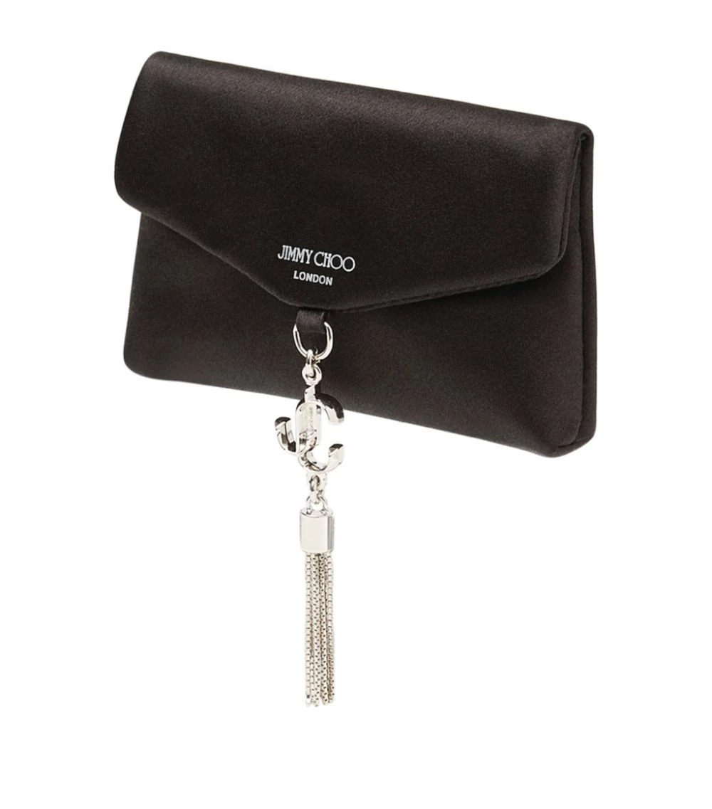 Discount π Jimmy Choo Soft Chain Card Holder BLACK/SILVER Crossbody Bags π 3 Discount π Jimmy Choo Soft Chain Card Holder BLACK/SILVER Crossbody Bags π - Image 3