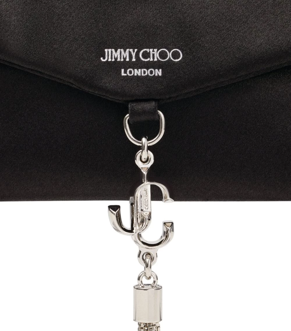 Discount π Jimmy Choo Soft Chain Card Holder BLACK/SILVER Crossbody Bags π 4 Discount π Jimmy Choo Soft Chain Card Holder BLACK/SILVER Crossbody Bags π - Image 4
