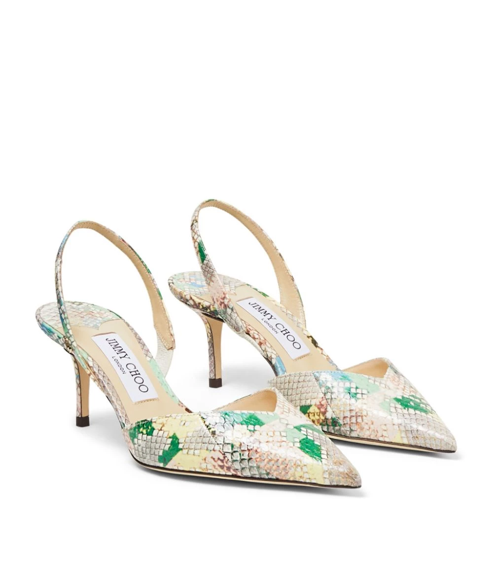 Top 10 π Jimmy Choo Thandi 65 Leather Pumps SUNRISE MIX Slingback π Heels π 4 Top 10 π Jimmy Choo Thandi 65 Leather Pumps SUNRISE MIX Slingback π Heels π - Image 4