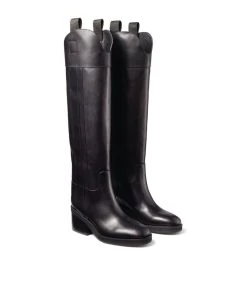 Buy 😍 Jimmy Choo Tonya Vachetta Leather Knee-High Boots 70 BLACK Knee High Boots 🔥 -Jimmy Choo Sales jimmy choo tonya vachetta leather knee high boots 70 17293274 36107573 1000