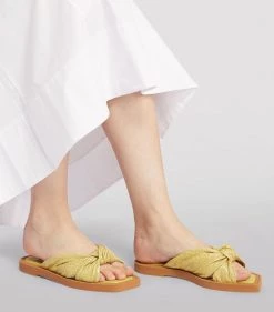 Promo 🔔 Jimmy Choo Tropica Leather Sandals SUNBLEACHED/SUNBLEAC Flat Sandals 👏 -Jimmy Choo Sales jimmy choo tropica leather sandals 16786616 34362760 1000