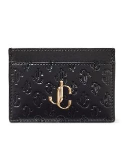 Brand new 🌟 Jimmy Choo Umika Card Holder BLACK/BLACK/LIGHT GO Card Holders 🌟