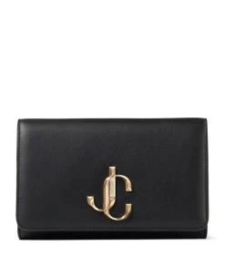 New 🎉 Jimmy Choo Varenne Clutch Bag BLACK Clutch Bags 💯
