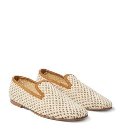 Best Pirce ❤️ Jimmy Choo Varsha Woven Rope Loafers ECRU 👍 -Jimmy Choo Sales jimmy choo varsha woven rope loafers 17700963 37474757 1000