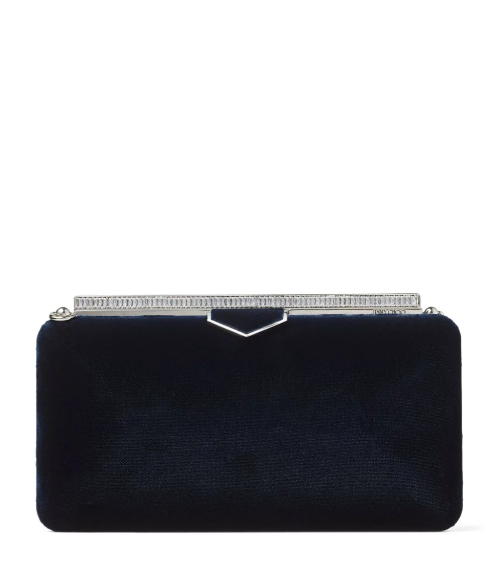Best Pirce π₯ Jimmy Choo Velvet Ellipse Clutch Bag NAVY Clutch Bags π€© 1 Best Pirce π₯ Jimmy Choo Velvet Ellipse Clutch Bag NAVY Clutch Bags π€©