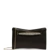Outlet 😍 Jimmy Choo Venus Clutch Bag BLACK Clutch Bags 🧨