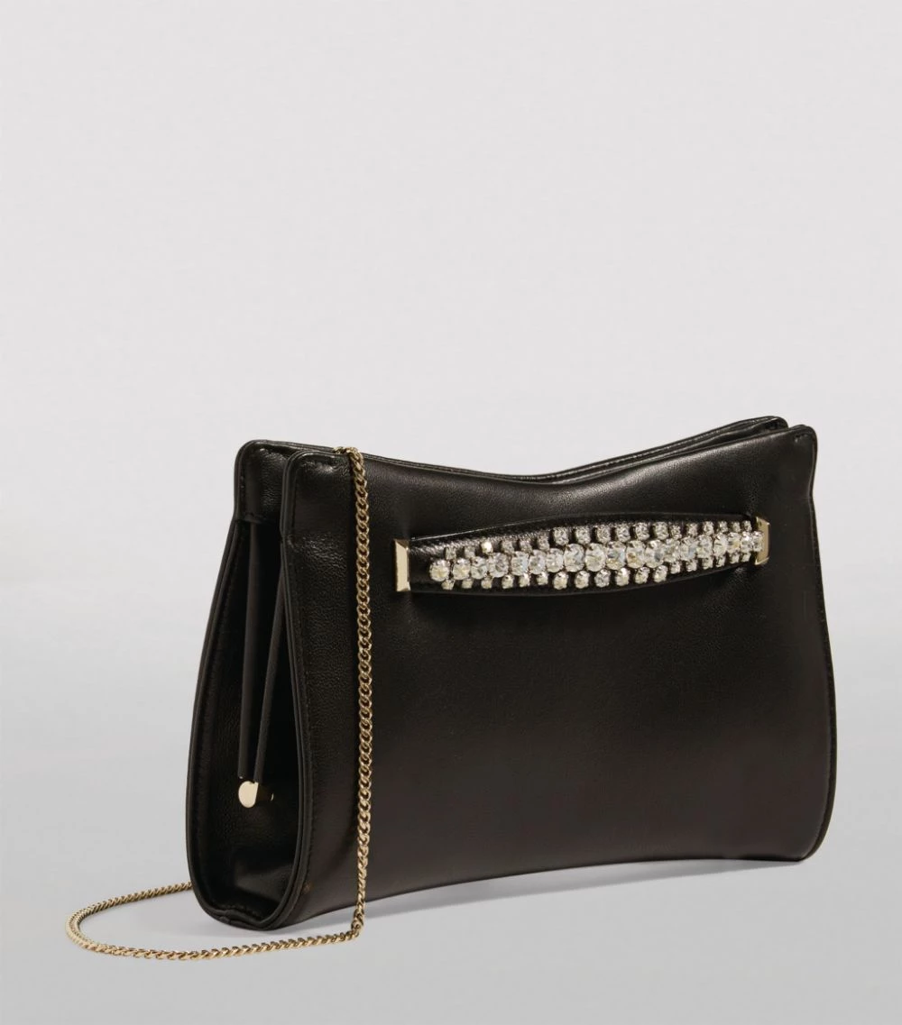 Outlet π Jimmy Choo Venus Clutch Bag BLACK Clutch Bags 𧨠3 Outlet π Jimmy Choo Venus Clutch Bag BLACK Clutch Bags 𧨠- Image 3