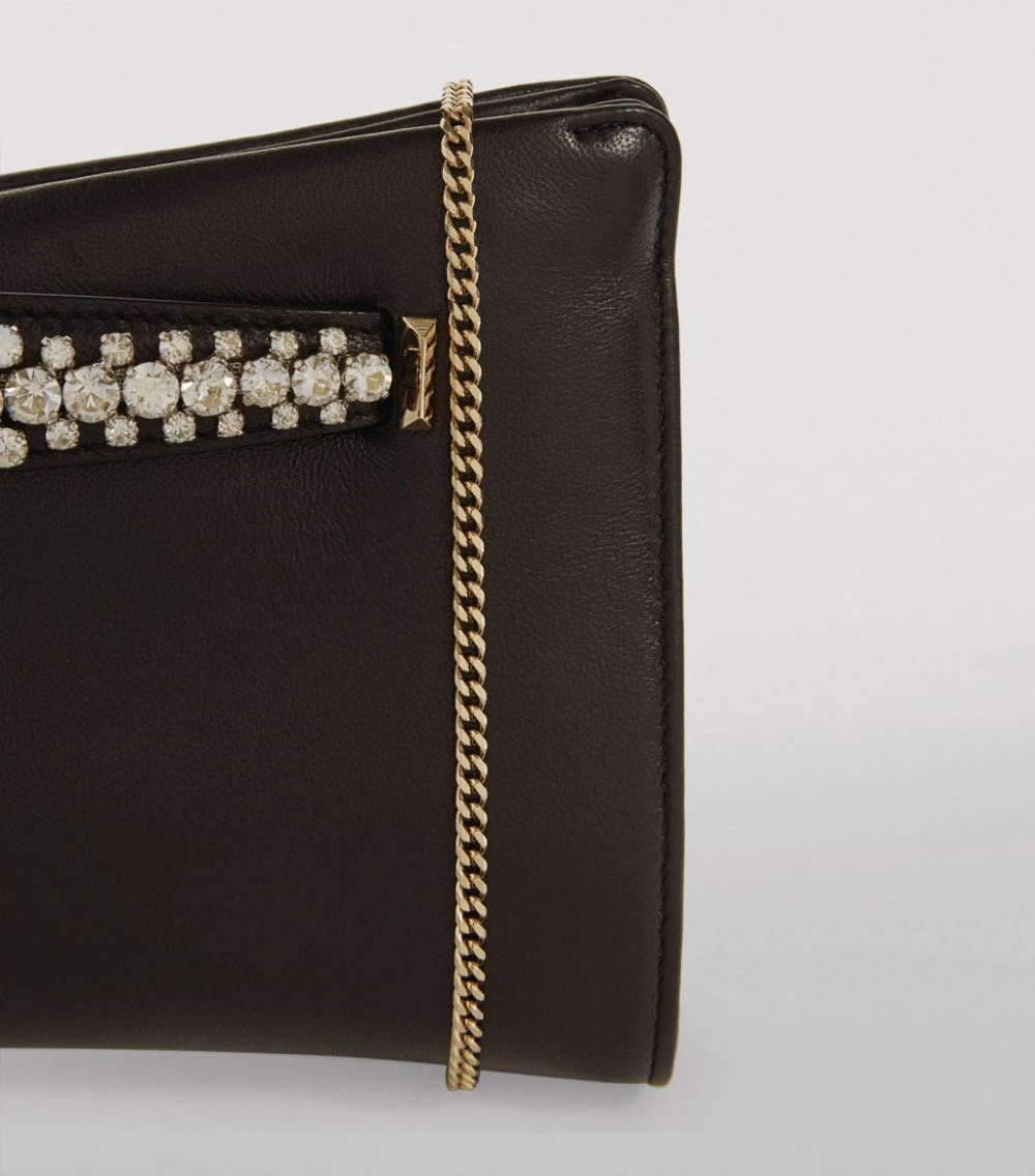 Outlet π Jimmy Choo Venus Clutch Bag BLACK Clutch Bags 𧨠8 Outlet π Jimmy Choo Venus Clutch Bag BLACK Clutch Bags 𧨠- Image 8