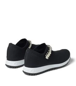 Budget ✨ Jimmy Choo Verona Embellished Sneakers BLACK/WHITE Low-Top Sneakers 🔔 -Jimmy Choo Sales jimmy choo verona embellished sneakers 15831535 28929028 1000