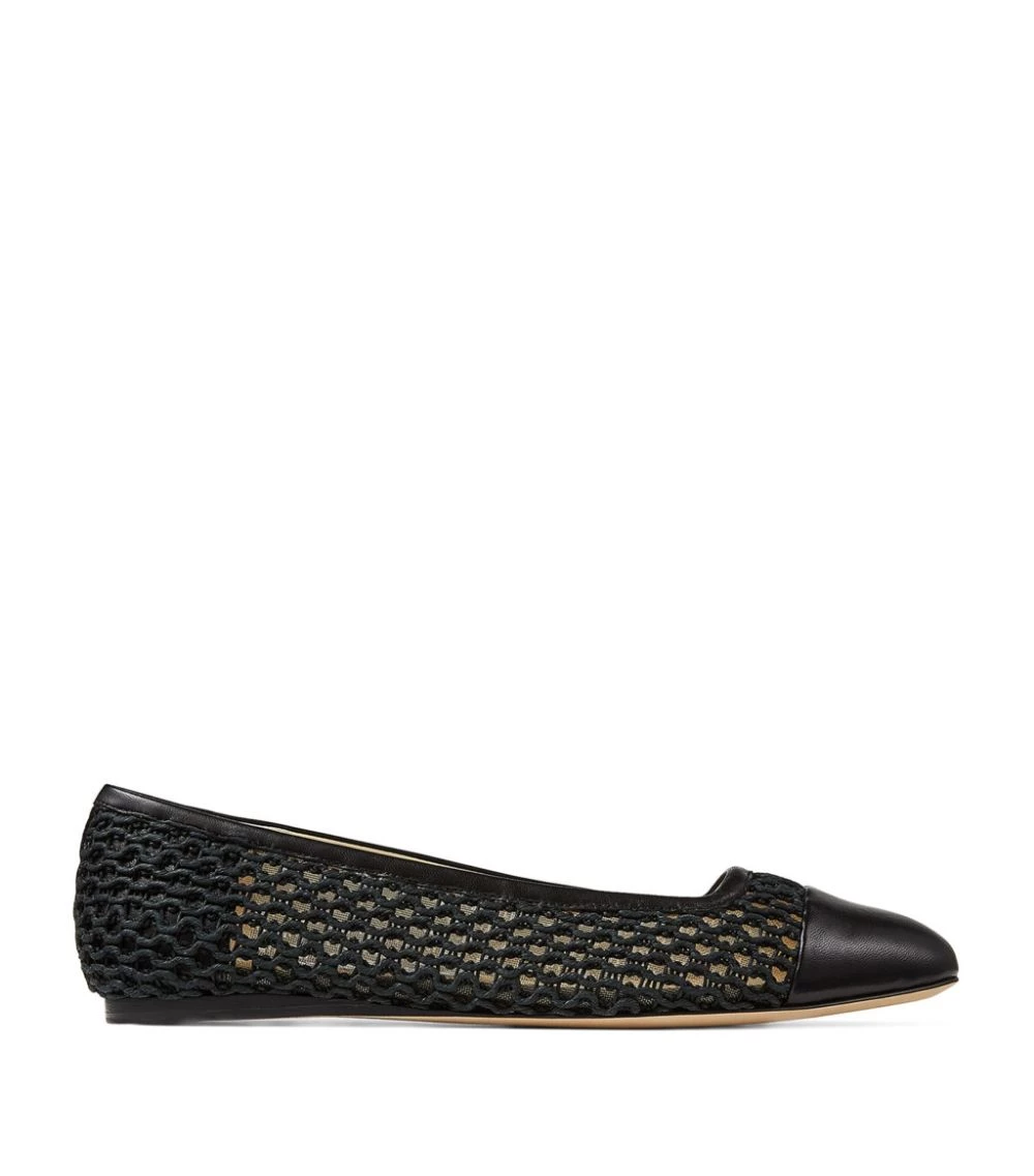New β€οΈ Jimmy Choo Watson Leather Ballet Flats BLACK/BLACK π 1 New β€οΈ Jimmy Choo Watson Leather Ballet Flats BLACK/BLACK π