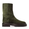 Cheapest 🔥 Jimmy Choo Yari Suede Ankle Boots SEAWEED/CLAY ⌛