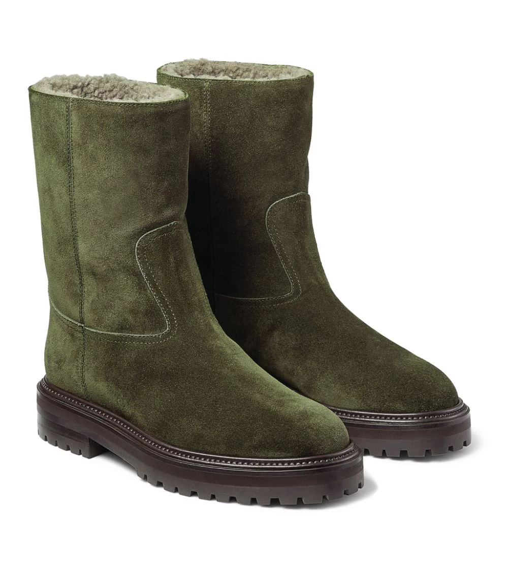 Cheapest π₯ Jimmy Choo Yari Suede Ankle Boots SEAWEED/CLAY β 4 Cheapest π₯ Jimmy Choo Yari Suede Ankle Boots SEAWEED/CLAY β - Image 4