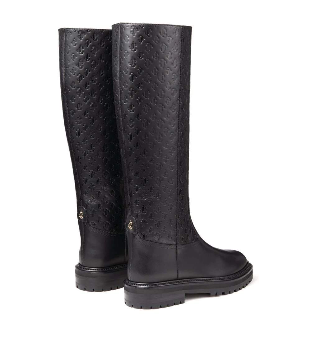 Top 10 β€οΈ Jimmy Choo Yomi Vachetta Leather Knee-High Boots BLACK/BLACK Knee High Boots π₯ 3 Top 10 β€οΈ Jimmy Choo Yomi Vachetta Leather Knee-High Boots BLACK/BLACK Knee High Boots π₯ - Image 3