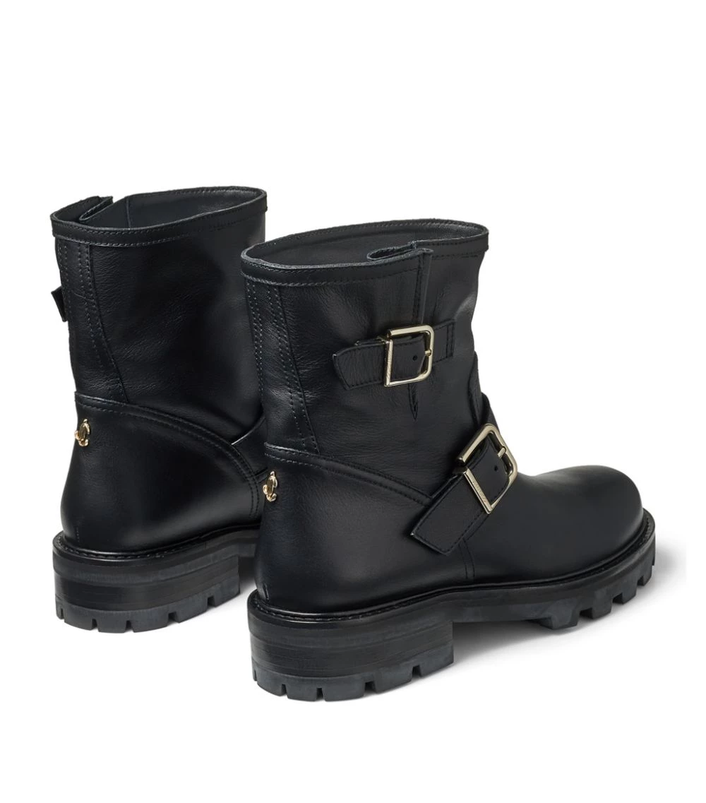 Flash Sale π Jimmy Choo Youth II Leather Biker Boots BLACK Ankle Boots β¨ 3 Flash Sale π Jimmy Choo Youth II Leather Biker Boots BLACK Ankle Boots β¨ - Image 3