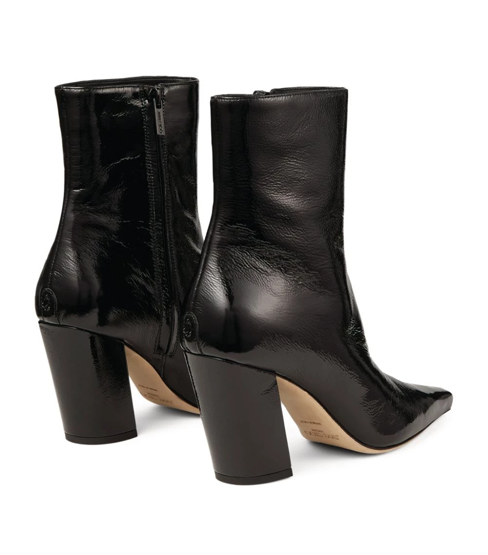 New π― Jimmy Choo Zadie Naplack Ankle Boots 85 BLACK β 3 New π― Jimmy Choo Zadie Naplack Ankle Boots 85 BLACK β - Image 3