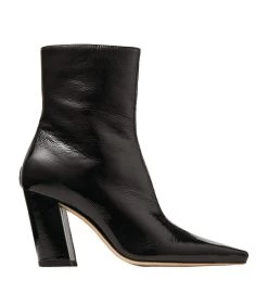 New π― Jimmy Choo Zadie Naplack Ankle Boots 85 BLACK β